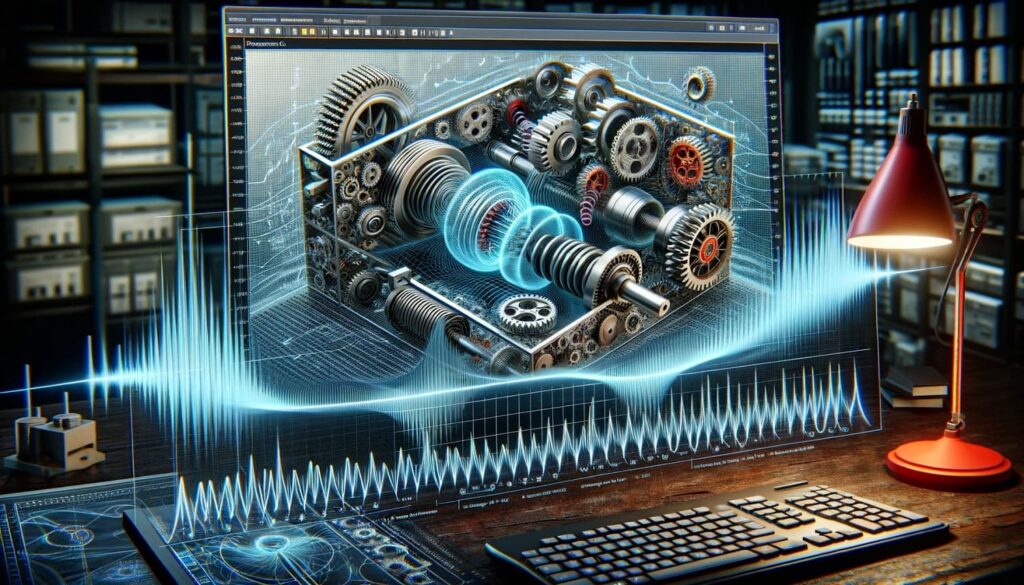 frecuencia natural en sistema mecánico
